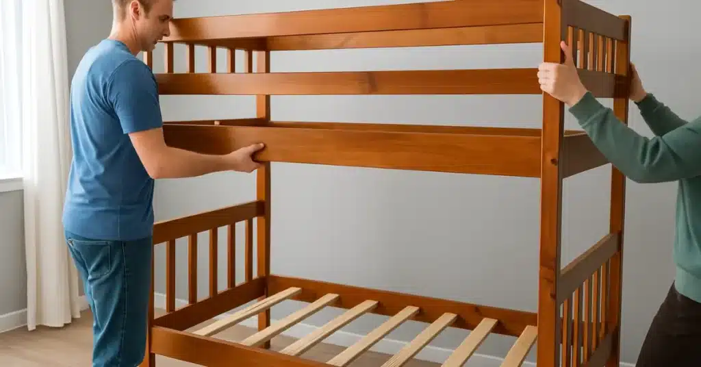Separate the Top and Bottom Bunks