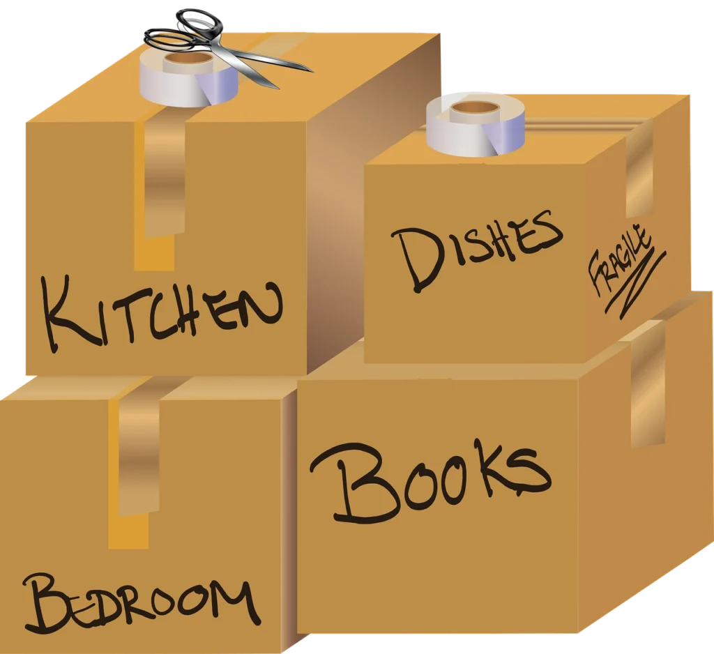 labelling boxes