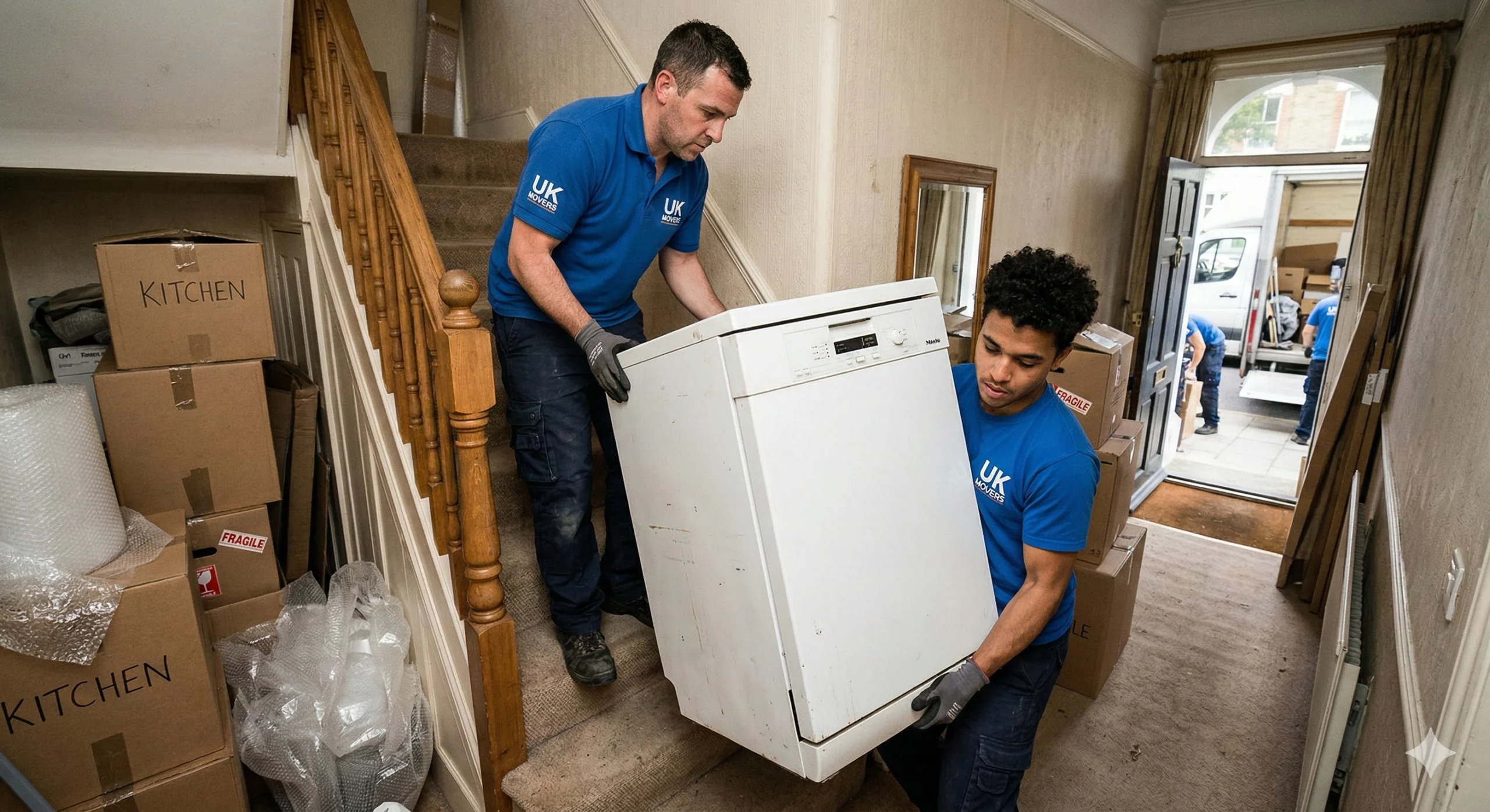 diswasher moving