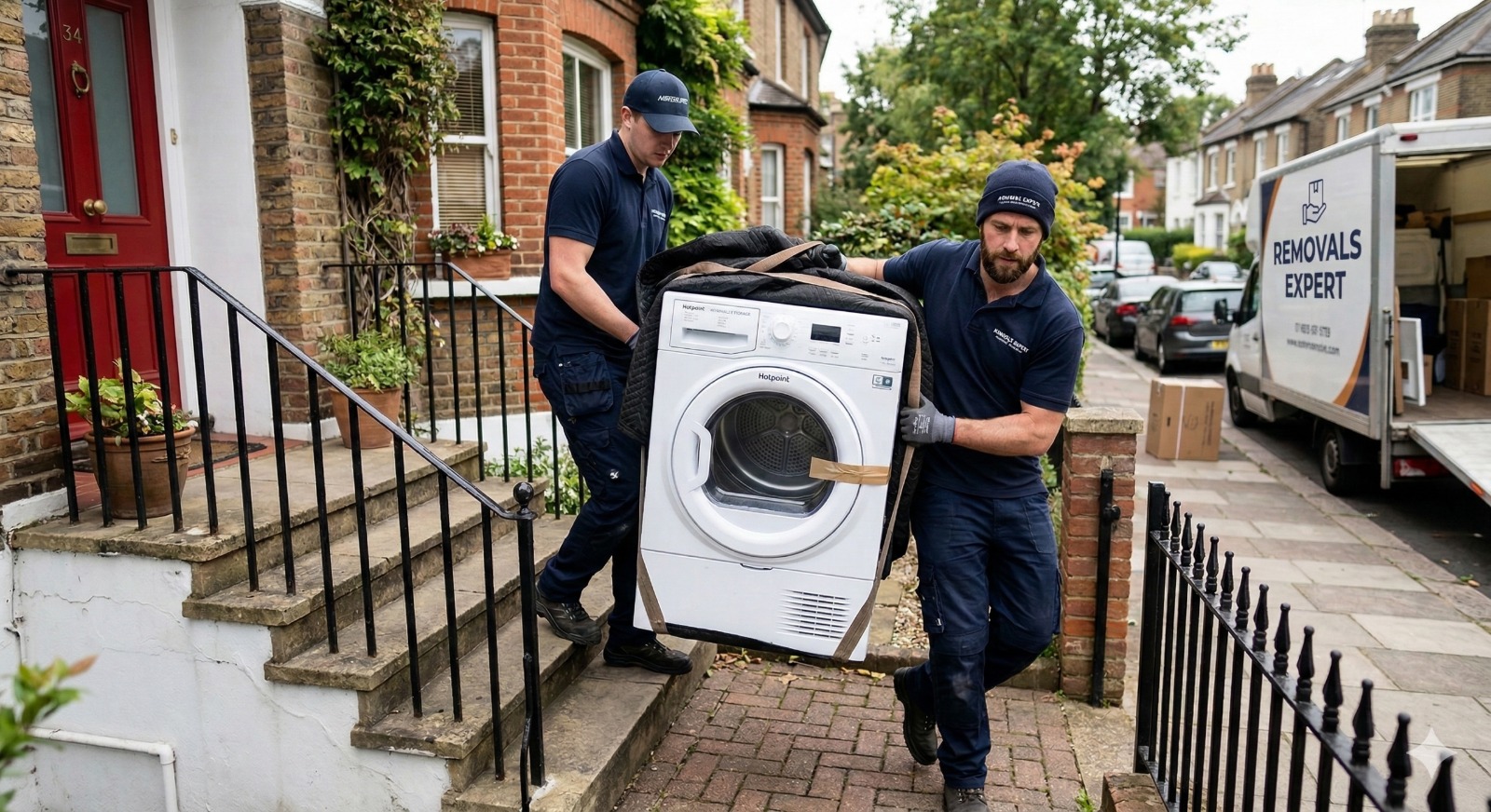 tumble dryer moving