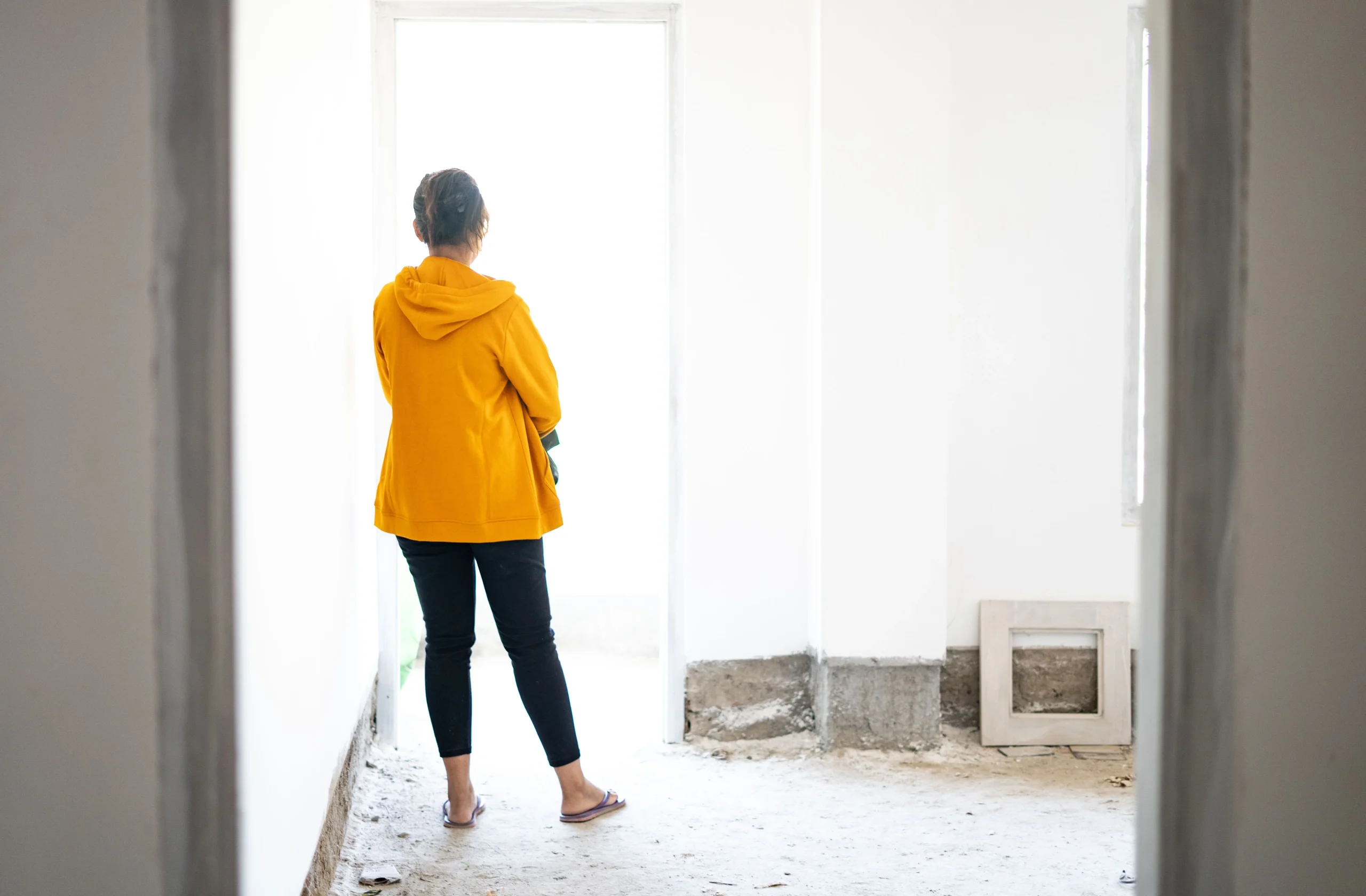 New house not ready